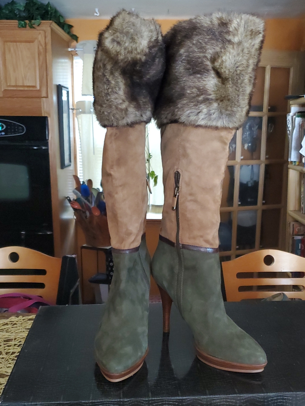 Multi color boots - Picture 6 of 12